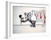 ANIMALS (WILD) 6, c.1967 (drawing)-Ralph Steadman-Framed Giclee Print