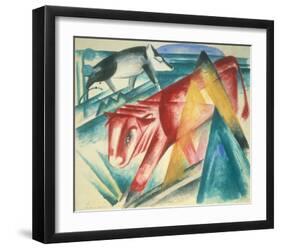 Animals-Franz Marc-Framed Giclee Print