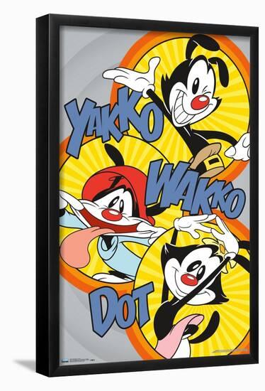 Animaniacs - Circles-Trends International-Framed Poster