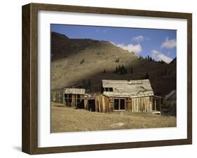Animas Forks Ghost Town Near Silverton, Colorado, USA-null-Framed Photographic Print