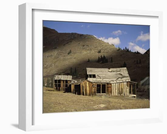 Animas Forks Ghost Town Near Silverton, Colorado, USA-null-Framed Photographic Print