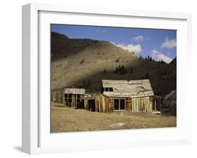 Animas Forks Ghost Town Near Silverton, Colorado, USA-null-Framed Photographic Print