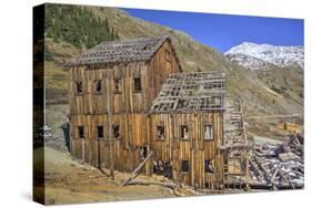 Animas Forks Mine Ruins, Animas Forks, Colorado, United States of America, North America-Richard Maschmeyer-Stretched Canvas