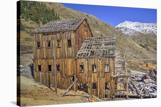 Animas Forks Mine Ruins, Animas Forks, Colorado, United States of America, North America-Richard Maschmeyer-Stretched Canvas