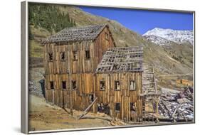 Animas Forks Mine Ruins, Animas Forks, Colorado, United States of America, North America-Richard Maschmeyer-Framed Photographic Print