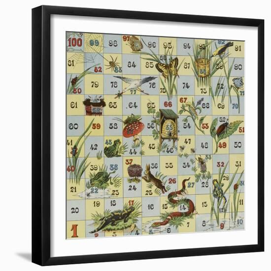 Animaux des marais-null-Framed Giclee Print