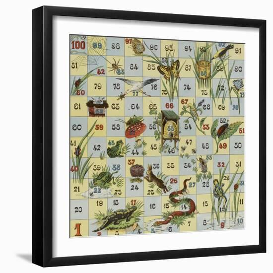 Animaux des marais-null-Framed Giclee Print