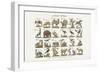 Animaux divers-null-Framed Giclee Print