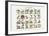 Animaux divers-null-Framed Giclee Print
