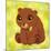 Anime Bear Cub-Harry Briggs-Mounted Giclee Print