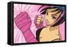 Anime Fighter-Harry Briggs-Framed Stretched Canvas