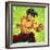 Anime Fighter-Harry Briggs-Framed Giclee Print