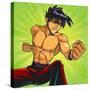 Anime Fighter-Harry Briggs-Stretched Canvas