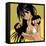 Anime Girl Fighter-Harry Briggs-Framed Stretched Canvas