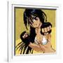 Anime Girl Fighter-Harry Briggs-Framed Giclee Print