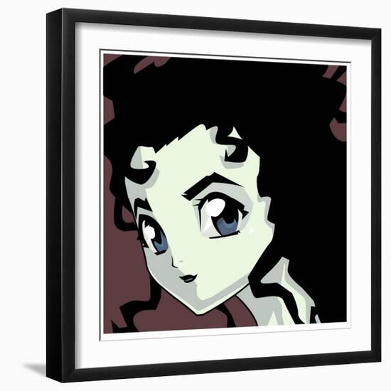 Anime Goth-Harry Briggs-Framed Giclee Print