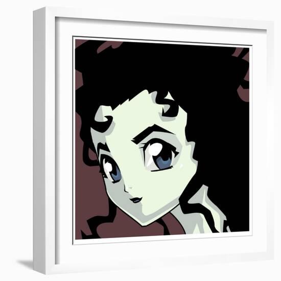 Anime Goth-Harry Briggs-Framed Giclee Print