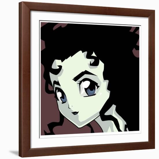 Anime Goth-Harry Briggs-Framed Giclee Print