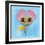 Anime Mouse-Harry Briggs-Framed Giclee Print