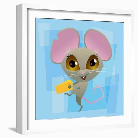 Anime Mouse-Harry Briggs-Framed Giclee Print