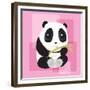 Anime Panda-Harry Briggs-Framed Giclee Print