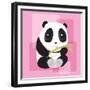 Anime Panda-Harry Briggs-Framed Giclee Print