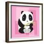 Anime Panda-Harry Briggs-Framed Giclee Print