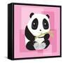 Anime Panda-Harry Briggs-Framed Stretched Canvas