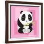 Anime Panda-Harry Briggs-Framed Giclee Print