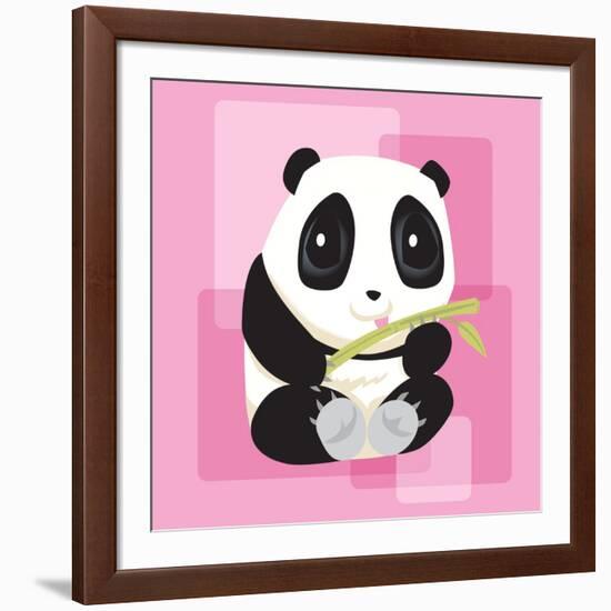 Anime Panda-Harry Briggs-Framed Giclee Print