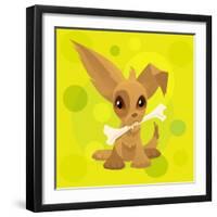 Anime Puppy-Harry Briggs-Framed Giclee Print