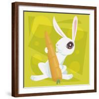 Anime Rabbit-Harry Briggs-Framed Giclee Print