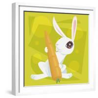 Anime Rabbit-Harry Briggs-Framed Giclee Print