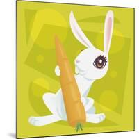 Anime Rabbit-Harry Briggs-Mounted Giclee Print