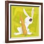 Anime Rabbit-Harry Briggs-Framed Giclee Print