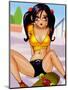 Anime Skate Beauty-Harry Briggs-Mounted Premium Giclee Print