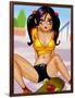 Anime Skate Beauty-Harry Briggs-Framed Giclee Print