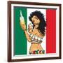 Anime Tequila Girl-Harry Briggs-Framed Giclee Print