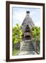 Animist Family Burial Tomb Near Buhit in Rural Samosir Island-Annie Owen-Framed Photographic Print