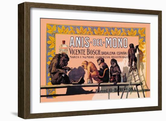 Anis del Mono-null-Framed Art Print