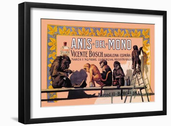 Anis del Mono-null-Framed Art Print
