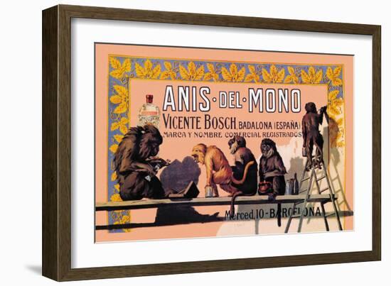 Anis del Mono-null-Framed Art Print