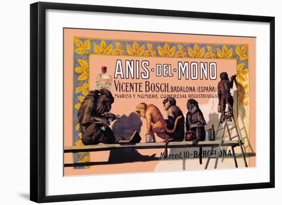 Anis del Mono-null-Framed Art Print