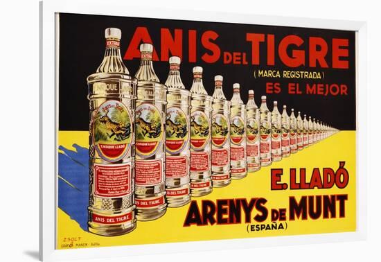 Anis Del Tigre Alcoholic Beverage Poster-Zsolt-Framed Giclee Print