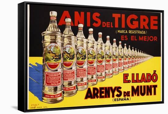 Anis Del Tigre Alcoholic Beverage Poster-Zsolt-Framed Stretched Canvas