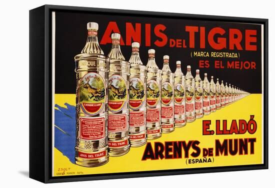 Anis Del Tigre Alcoholic Beverage Poster-Zsolt-Framed Stretched Canvas