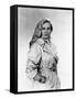 Anita Ekberg, 1957- 1958 (b/w photo)-null-Framed Stretched Canvas