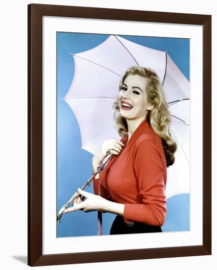 Anita Ekberg in the 1950s-null-Framed Photo