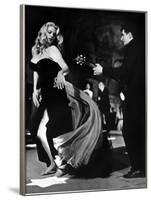 Anita Ekberg, La Dolce Vita, Federico Fellini, 1960 (b/w photo)-null-Framed Photo