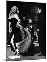 Anita Ekberg, La Dolce Vita, Federico Fellini, 1960 (b/w photo)-null-Mounted Photo